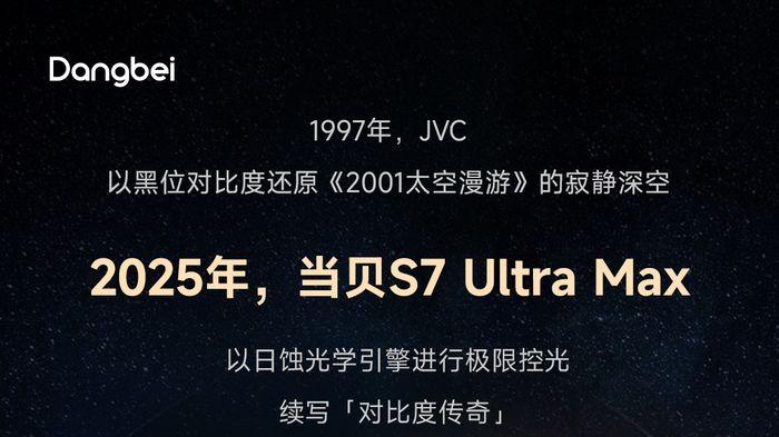 倒計時2天：當貝S7 Ultra Max挑戰對比度極限