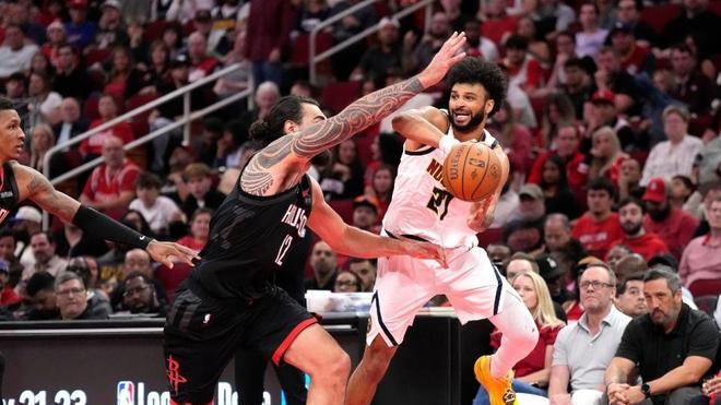 约基奇34+10+9掘金终结火箭5连胜 谢泼德27分生涯新高杜兰特13+7