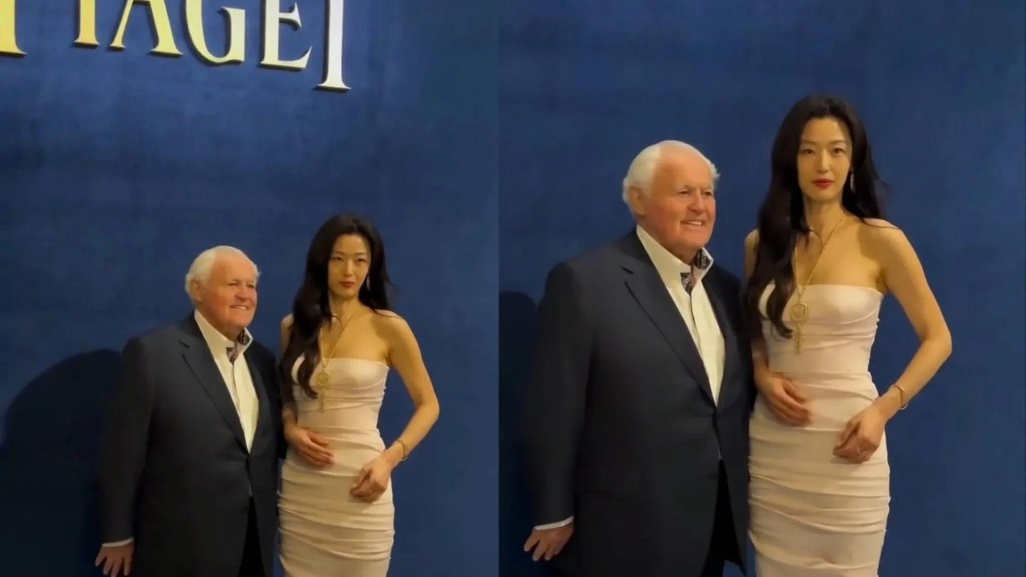 全智贤，时光雕琢的优雅：活动现场惊鸿一瞥，引爆颜值热议！