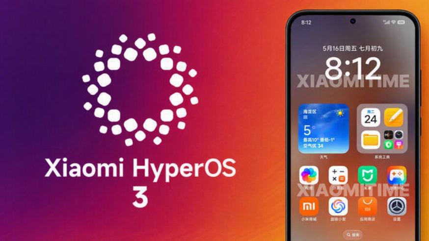 澎湃OS3再次被确认：动态壁纸+互动触控，9月份登场