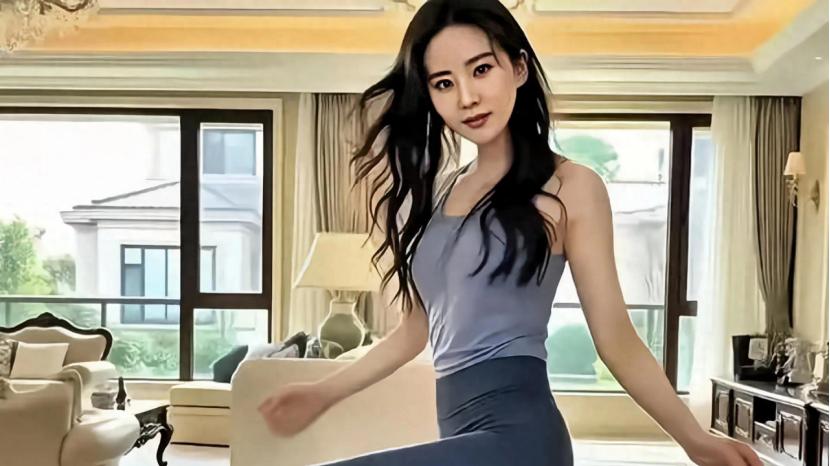 37岁刘诗诗居家运动照曝光！网友：这状态太不科学