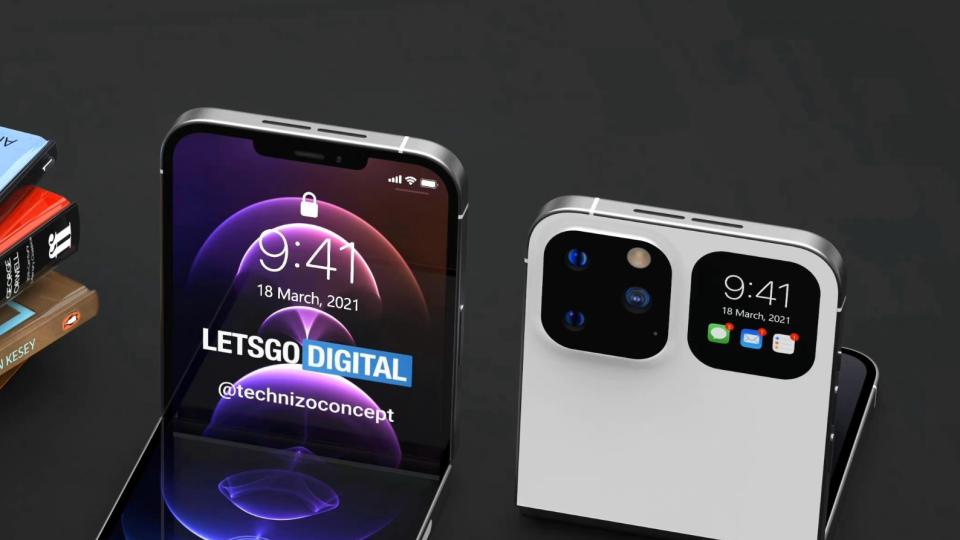 折叠屏iPhone被确认：采用双屏大折方案，屏幕尺寸也已清晰