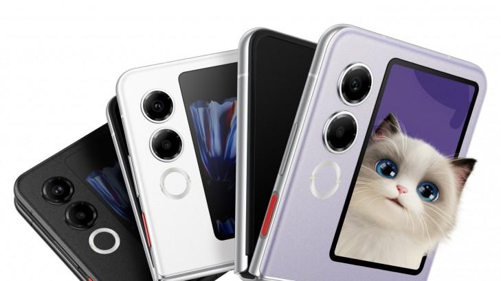 2899元起的小折叠，努比亚Flip 2发布：天玑7300X+6.9英寸内屏