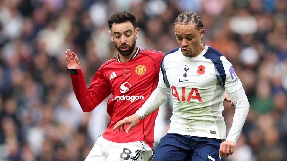 英超詹皇首开纪录，德利赫特绝平，曼联2-2热刺拒造65年耻辱纪录