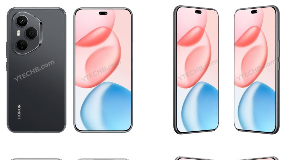 荣耀400系列渲染图出炉：异形DECO+直屏设计，还有2亿像素主摄！