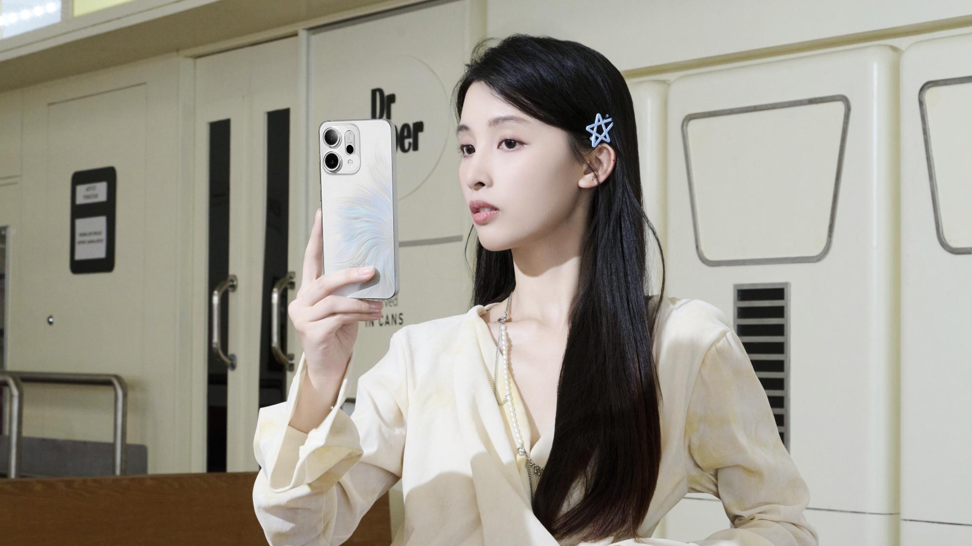 素机写真: OPPO Reno14人鱼姬的绡舞鳞辉