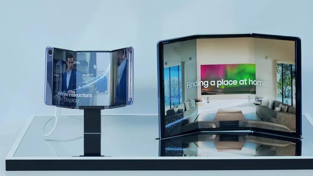 三星首款三折疊手機亮相！雙鉸鏈設計正面迎戰華為Mate XT