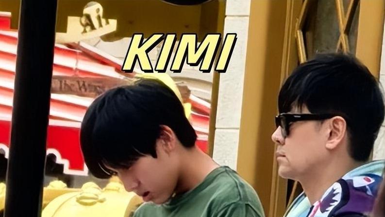 15岁Kimi首次正面曝光，嘴唇厚实疑腺样体肥大，只有眼睛像爸爸林志颖