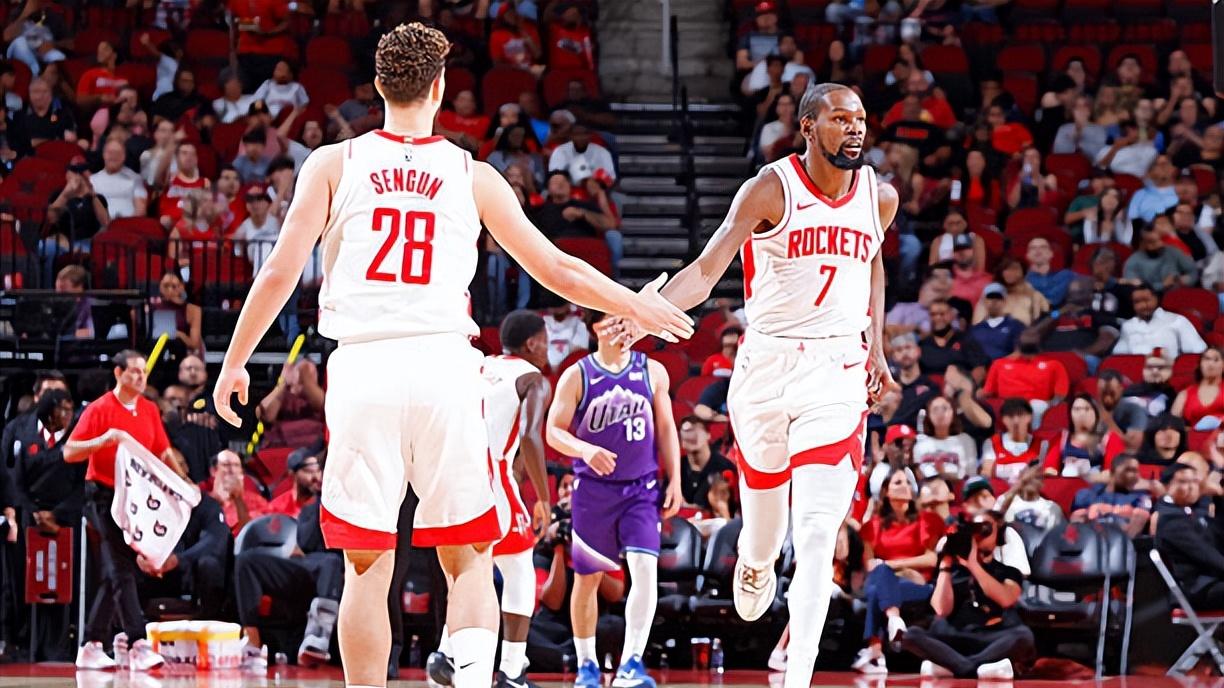 火箭主教练：申京能够适应四号位，杜兰特的续约能够激励年轻球员