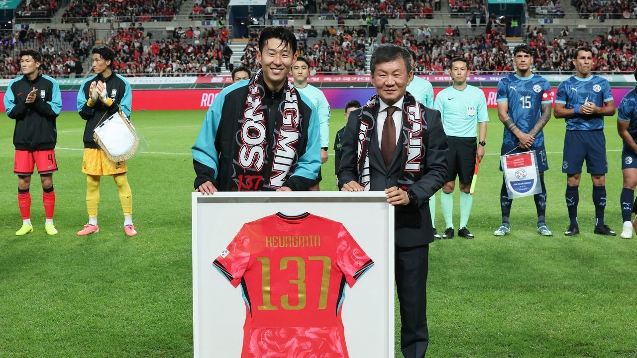 2-0，韩国完胜南美劲旅，严智星、吴贤揆各一球，孙兴慜迎里程碑