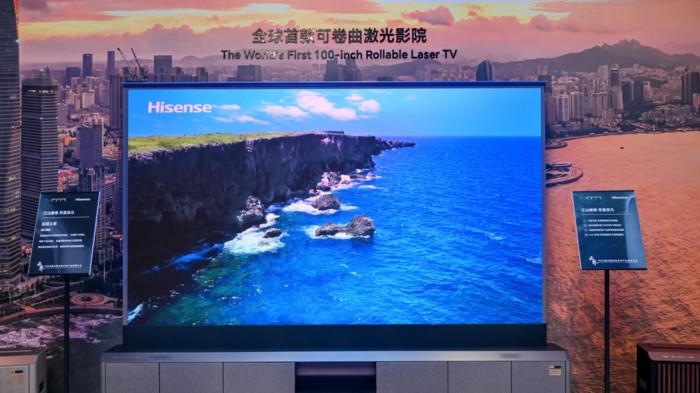 见证产业跃迁，海信用可卷曲激光影院回答未来十年