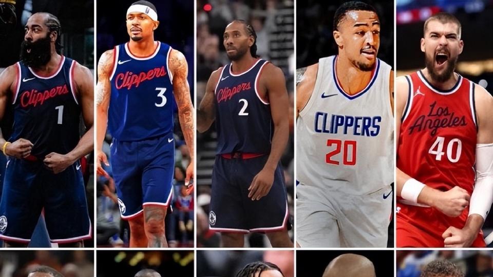 快船新赛季揭幕战，首节落后24分，爵士单节20中16，哈登保罗小卡低迷