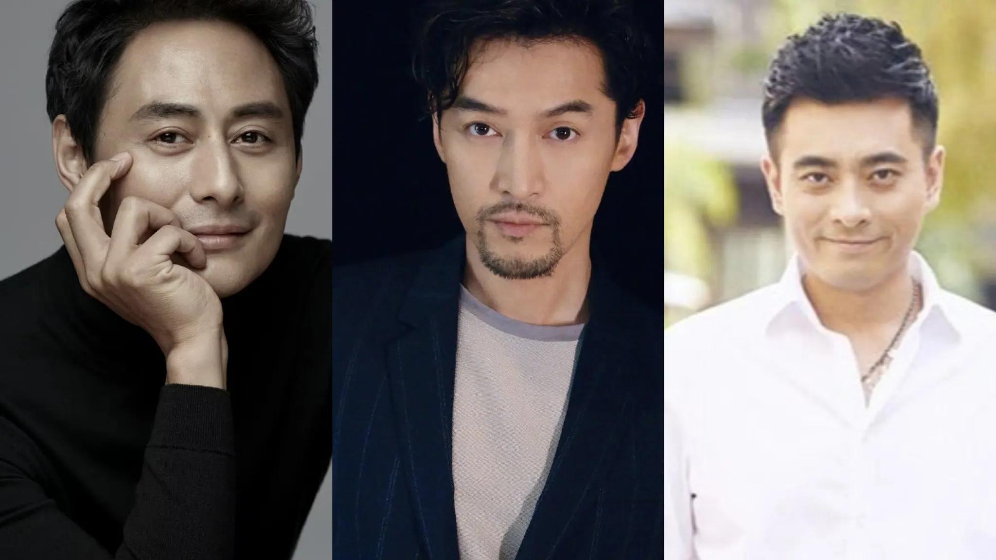 胡歌最新露面！情人节去九华山朝拜，神情沧桑不如一旁陈龙有精神!