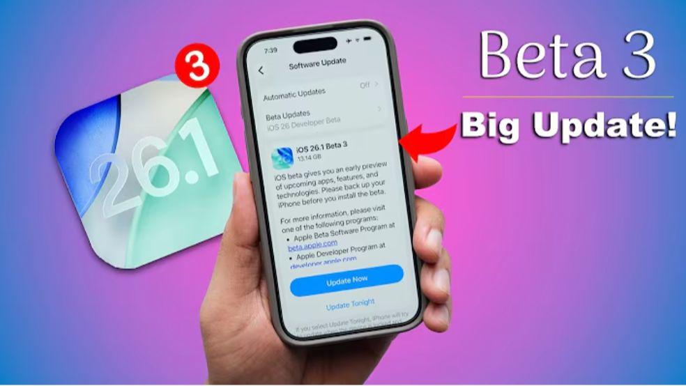 iOS26.1.3 Beta3正式推送，溫控優化明顯、續航提升8%，建議升級