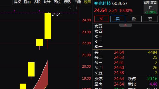 扫地机器人+家电+海外拓展，4天4板！4天上涨46.41%！还有机会吗？