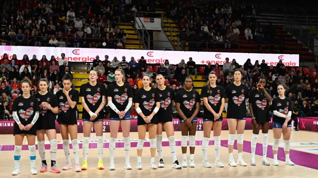 朱婷轮休备战世俱杯+欧冠 哈克MVP 科内利亚诺女排14连胜