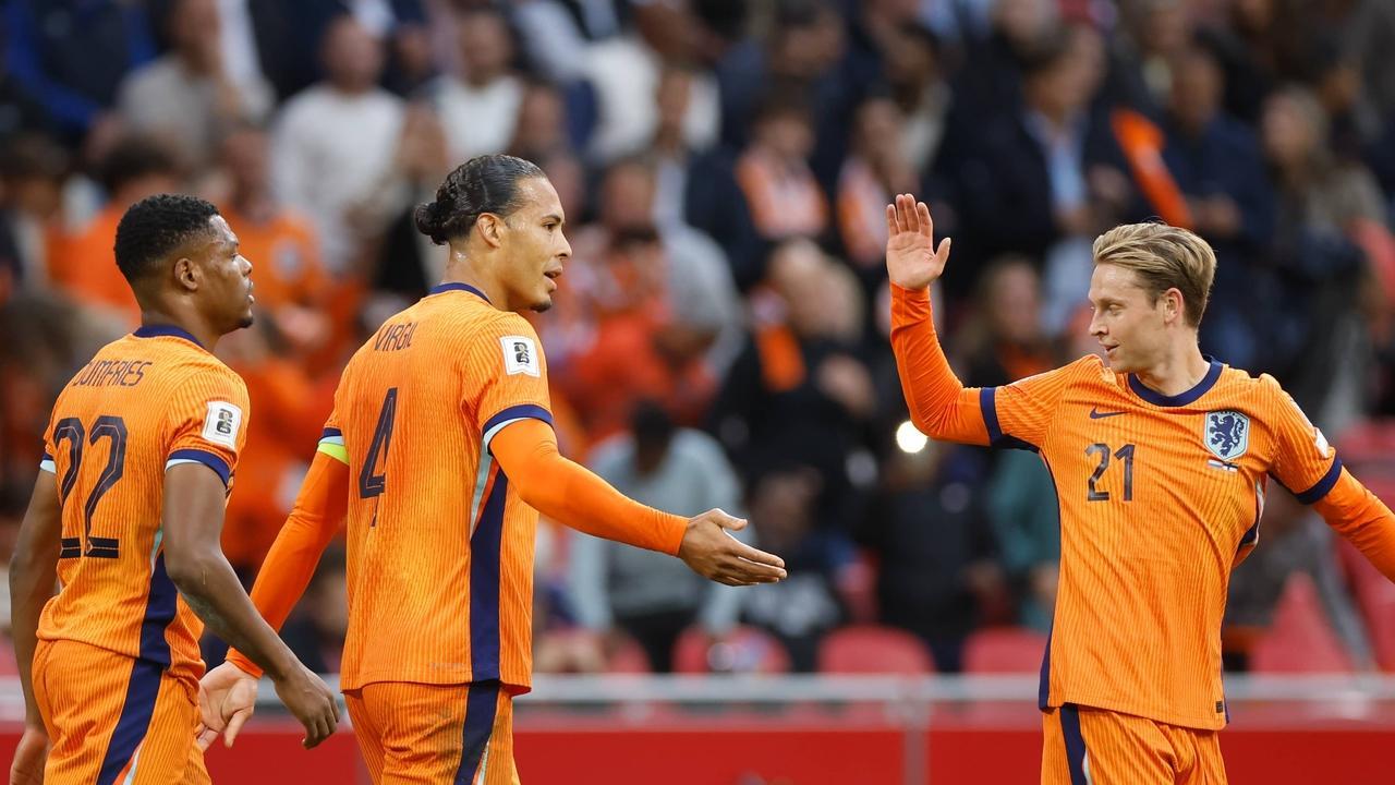 荷兰4-0芬兰，赛后评分：不是范迪克第一，荷兰10号排第一