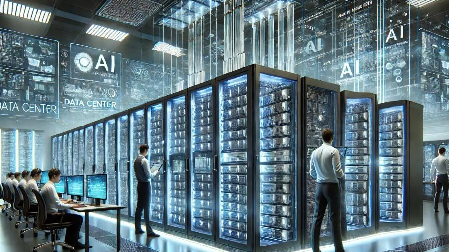 全球AI數(shù)據(jù)中心越造越大，網(wǎng)絡(luò)連接技術(shù)成為創(chuàng)新重點(diǎn)