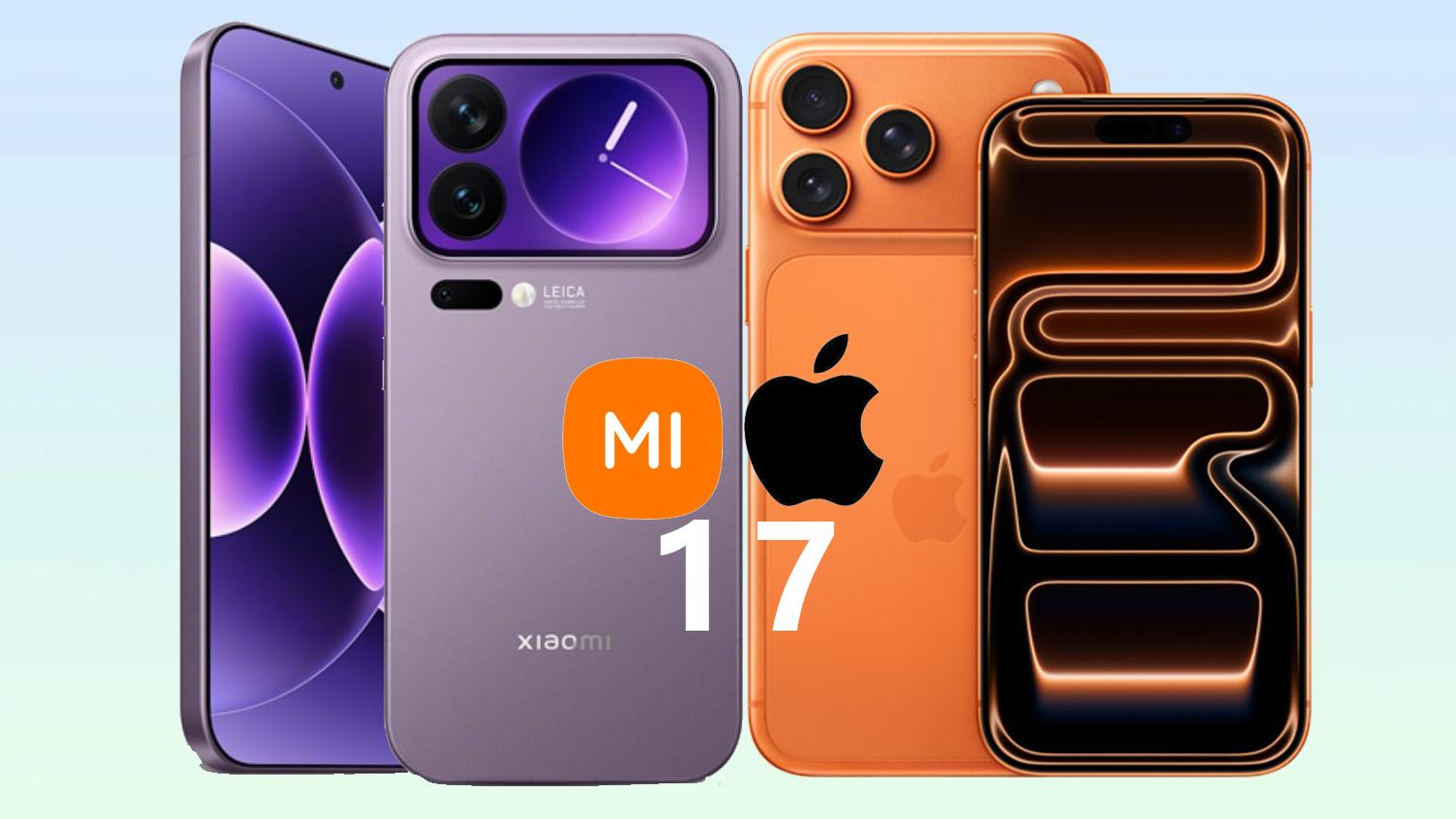 果17和米17你选谁？iPhone17迎大考，小米底气十足