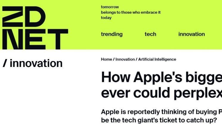 苹果考虑收购Perplexity，或成其史上最大AI收购
