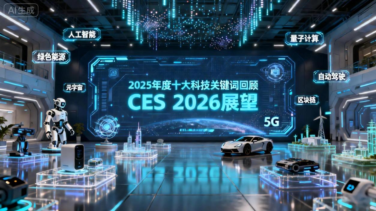 從2025年度科技原力，看CES 2026風向標