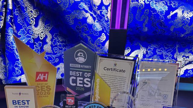 TCL SQD-Mini LED技術(shù)加冕2026CES金獎，閃耀拉斯維加斯！