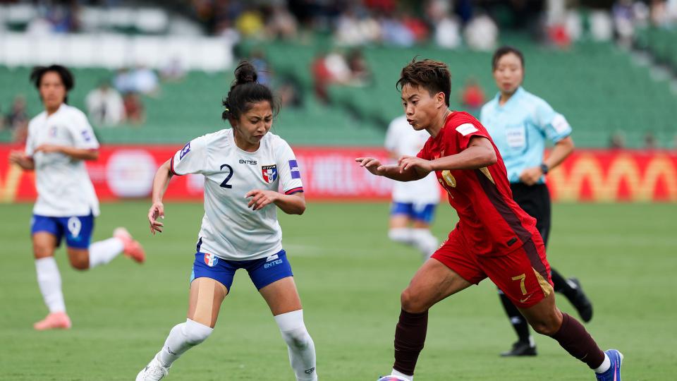 中国女足0-0中国台北进加时赛！第97分钟中柱 王霜染黄+下场停赛
