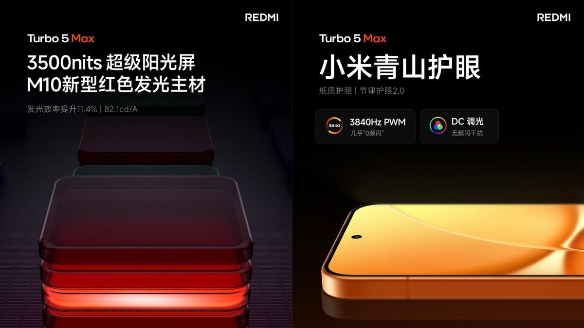 紅米Turbo5系列發布！覆蓋中端市場，主打性能與續航均衡