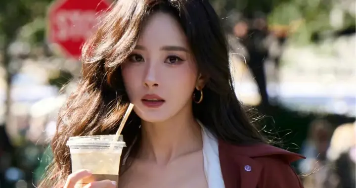 杨幂，维秘造型，身材好火辣