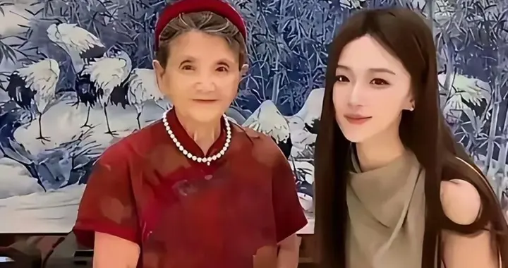 杨子带23岁李隽子见91岁母亲，她能被杨家认可，绝非只是年轻漂亮