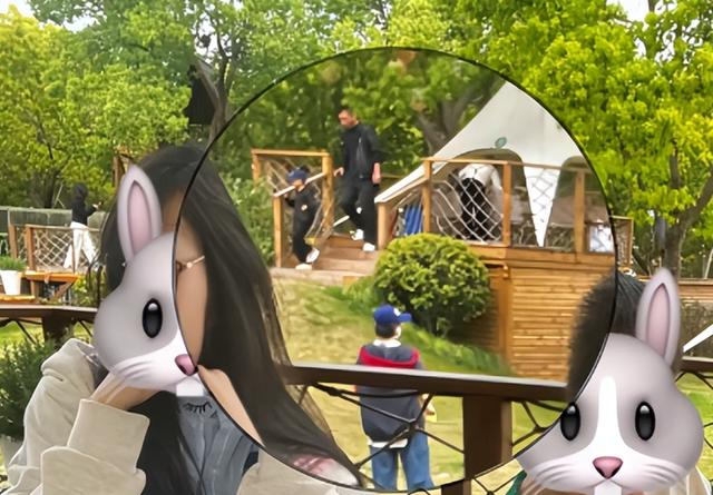 赵丽颖带儿子郊游被偶遇！5岁想想走路和妈妈超像，侧脸像冯绍峰