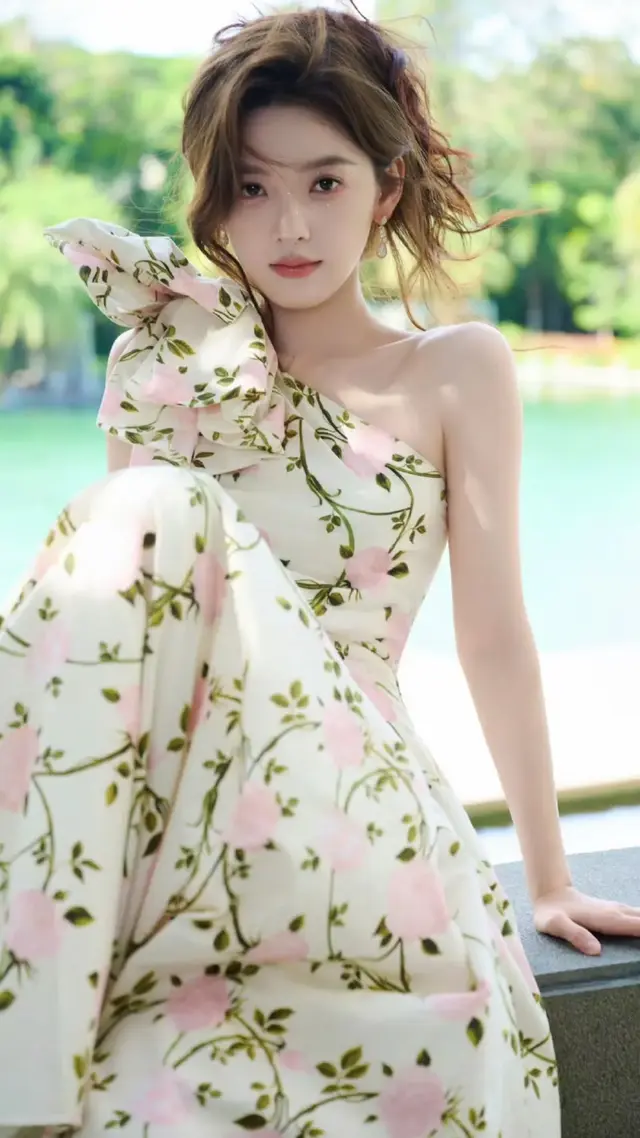 章若楠这造型，狠狠拿捏住我的心！