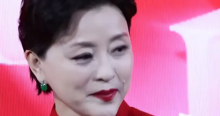 凤凰落地？57岁央视主持人上海参加活动，脸肿皱纹多，假发套抢镜