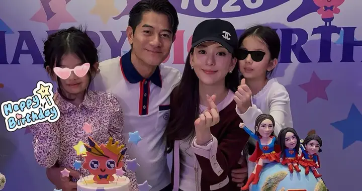 郭富城60岁大寿，方媛月子期跑来给他庆生，毫无生产痕迹状态真牛