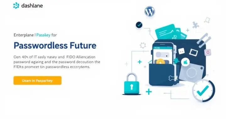 Dashlane通行密鑰報告顯示企業IT必須為無密碼未來做好準備
