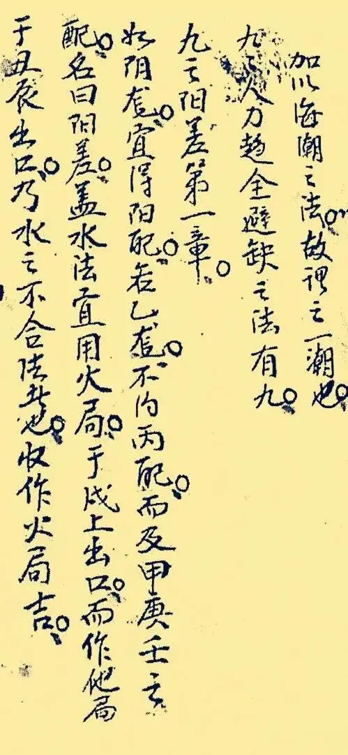 地理古籍抄本《地理真诀》