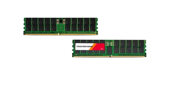 業界首次，SK海力士256GB DDR5 RDIMM獲英特爾數據中心認證
