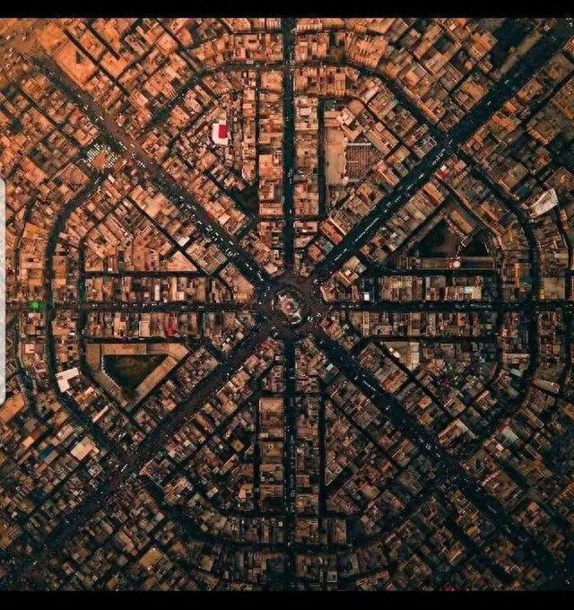 |一组世界城市航拍照，阿根廷像棋盘，丹麦哥太迷人，巴基斯坦太美