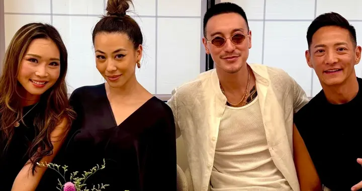 演员王阳明随妻子回娘家澳洲过年，一家三口同框，蔡诗芸气质真好