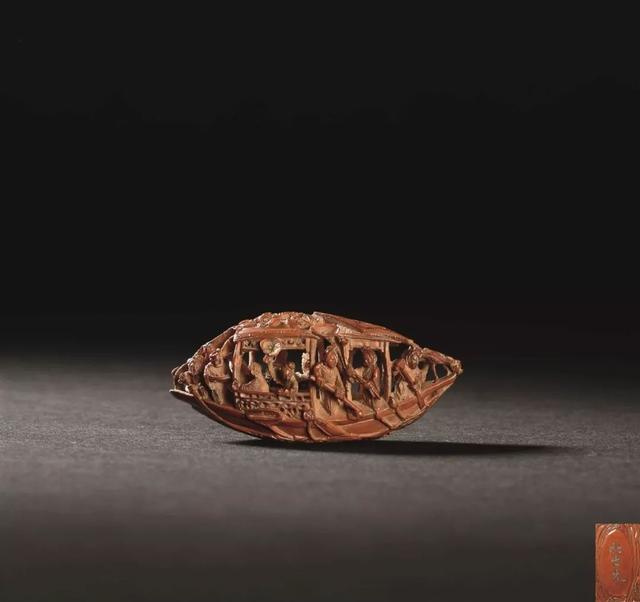 橄榄核雕|橄榄核，变紫了！能值多少钱？