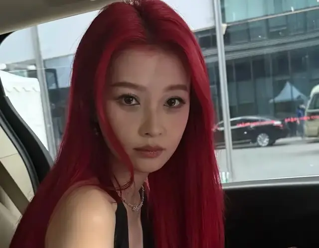 孙怡新染红发显老又显黑，三天抗敏药白吃了