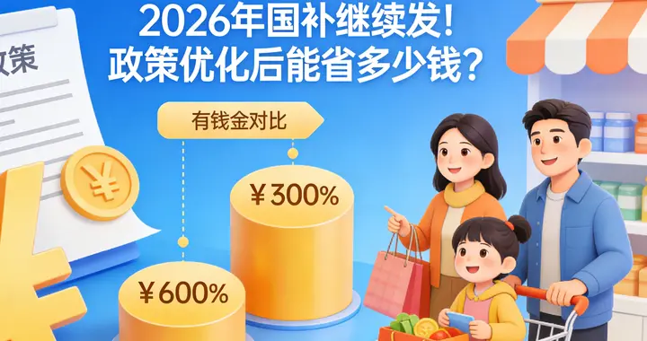 2026年国补继续发！政策优化后能省多少钱？