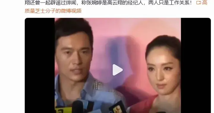 疑似张婉婷介入董璇高云翔婚姻！网友：在那都有这女的