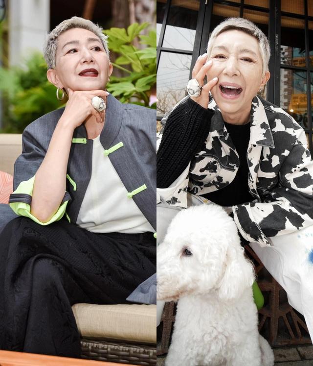 62岁“上海马姐”亲身示范：白发不染、衣着简单，反而更优雅时尚