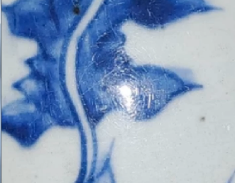 |瓷器收藏如何看破假的“使用痕迹”？牛毛纹大图详解