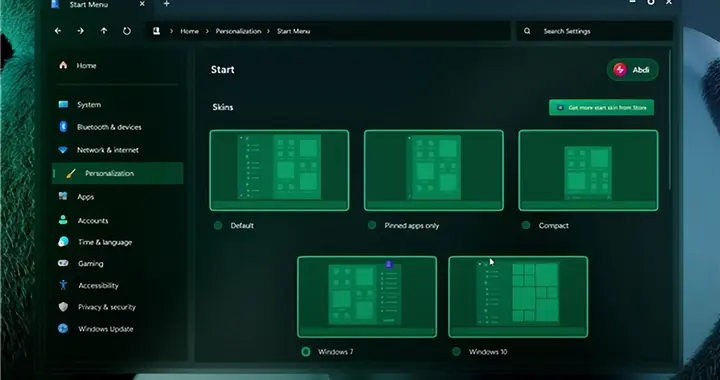 Windows 12.2曝光：全新开始菜单 支持Windows 7主题