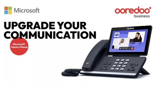Ooredoo在卡塔尔推出Microsoft Teams Phone即服务