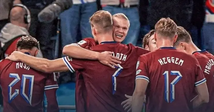 高人一筹的挪威4-1爱沙尼亚基本晋级世界杯 哈兰德等两中锋双响