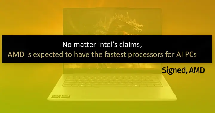 AMD正面開炮！Intel說啥都沒用 我就是最強