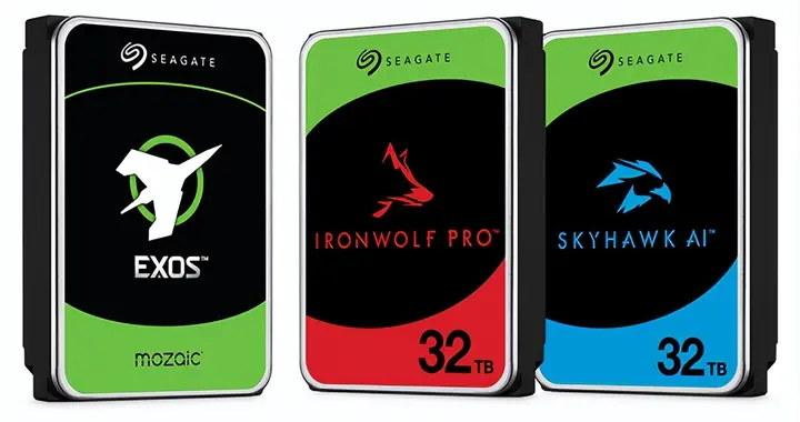 全球最大32TB硬盤三款齊發！終于不是SMR疊瓦盤